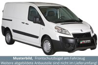 Frontbügel Edelstahl schwarz für Peugeot Expert  2006 - 2015 63mm ABE Bullbar