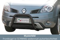 Frontbügel Edelstahl schwarz für Renault Koleos...