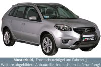 Frontbügel Edelstahl schwarz für Renault Koleos Facelift 2011- 63mm Rammschutz