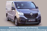 Frontbügel Edelstahl schwarz für Renault Trafic...