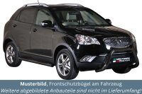 Frontbügel Edelstahl schwarz für Ssangyong...