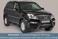 Frontbügel Edelstahl schwarz für Ssangyong...