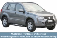 Frontbügel Edelstahl schwarz für Suzuki Grand Vitara JT 2005 -2008 63mm Gutachten