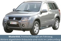 Frontbügel Edelstahl schwarz für Suzuki Grand Vitara JT 2005 -2008 76mm Gutachten