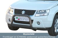 Frontbügel Edelstahl schwarz für Suzuki Grand Vitara 2009 - 2015 63mm mit ABE