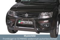 Frontbügel Edelstahl schwarz für Suzuki Grand Vitara 2009 - 2015 63mm mit ABE