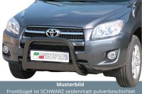 Frontbügel Edelstahl schwarz für Toyota Rav 4...