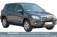 Frontbügel Edelstahl schwarz für Toyota Rav 4 2009 - 2010 63mm mit ABE Bullbar