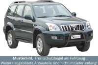 Frontbügel Edelstahl schwarz für Toyota Land Cruiser 120 125 2002-09 63mm ABE