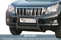 Frontbügel Edelstahl schwarz für Toyota Land Cruiser 150 2009 - 2012 63mm ABE