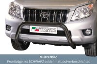 Frontbügel Edelstahl schwarz für Toyota Land Cruiser 150 2009 - 2012 76mm ABE