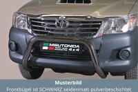 Frontbügel Edelstahl schwarz für Toyota Hilux...