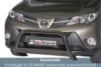 Frontbügel Edelstahl schwarz für Toyota Rav 4...