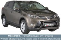 Frontbügel Edelstahl schwarz für Toyota Rav 4...