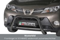 Frontbügel Edelstahl schwarz für Toyota Rav 4...