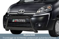 Frontbügel Edelstahl schwarz für Toyota PROACE...