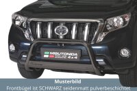 Frontbügel Edelstahl schwarz für Toyota Land Cruiser 150 2014 - 2019 63mm ABE Bullbar