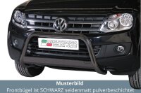 Frontbügel Edelstahl schwarz für VW Amarok...