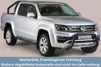 Frontbügel Edelstahl schwarz für VW Amarok...