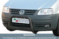 Frontbügel Edelstahl schwarz für VW Caddy 2004...