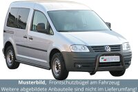 Frontbügel Edelstahl schwarz für VW Caddy 2004...