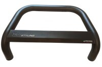 Frontbügel Edelstahl schwarz für VW Caddy 2004 - 2014 63mm mit Gutachten Frontschutzbügel