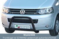 Frontbügel Edelstahl schwarz für VW T5 2010 -...