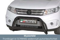 Frontbügel Edelstahl schwarz für Suzuki Vitara...