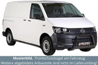 Frontbügel Edelstahl schwarz für VW T6 2015 -...