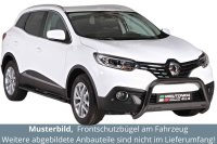 Frontbügel Edelstahl schwarz für Renault Kadjar...