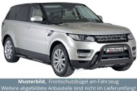 Frontbügel Edelstahl schwarz für Range Rover Sport 2014 - 63mm mit ABE Bullbar