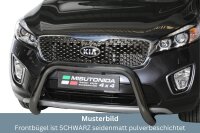 Frontbügel Edelstahl schwarz für KIA Sorento...