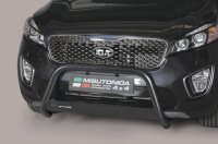 Frontbügel Edelstahl schwarz für KIA Sorento...