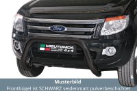 Frontbügel Edelstahl schwarz für Ford Ranger...