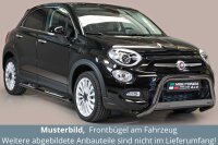 Frontbügel Edelstahl schwarz für Fiat 500X...