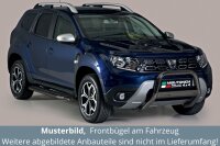 Frontbügel Edelstahl schwarz für Dacia Duster...