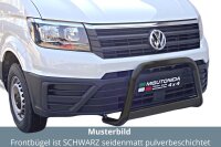 Frontbügel Edelstahl schwarz für VW Crafter...