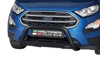 Frontbügel Edelstahl schwarz für Ford Ecosport...