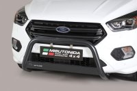 Frontbügel Edelstahl schwarz für Ford Kuga 2017- 63mm ABE Frontschutzbügel