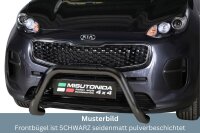 Frontbügel Edelstahl schwarz für Kia Sportage...