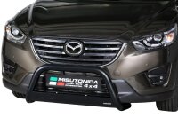 Frontbügel Edelstahl schwarz für Mazda CX-5...