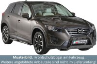 Frontbügel Edelstahl schwarz für Mazda CX-5 2015-2016 63mm ABE Frontschutzbügel