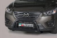 Frontbügel Edelstahl schwarz für Mazda CX-5 2015-2016 63mm ABE Frontschutzbügel