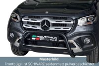 Frontbügel Edelstahl schwarz für Mercedes...