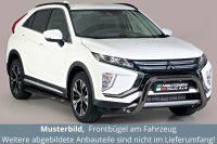 Frontbügel Edelstahl schwarz für Mitsubishi...