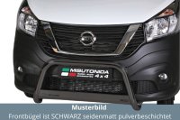 Frontbügel Edelstahl schwarz für Nissan NV 300...