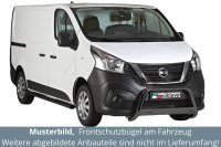 Frontbügel Edelstahl schwarz für Nissan NV 300...