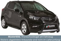 Frontbügel Edelstahl schwarz für Opel Mokka X...