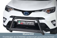 Frontbügel Edelstahl schwarz für Toyota Rav 4...