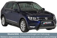 Frontbügel Edelstahl schwarz für VW Tiguan AD1...